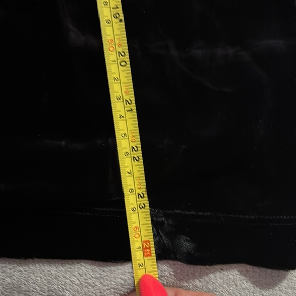 Balmain Black velvet tee this glitter logo, used - Picture 7 of 9